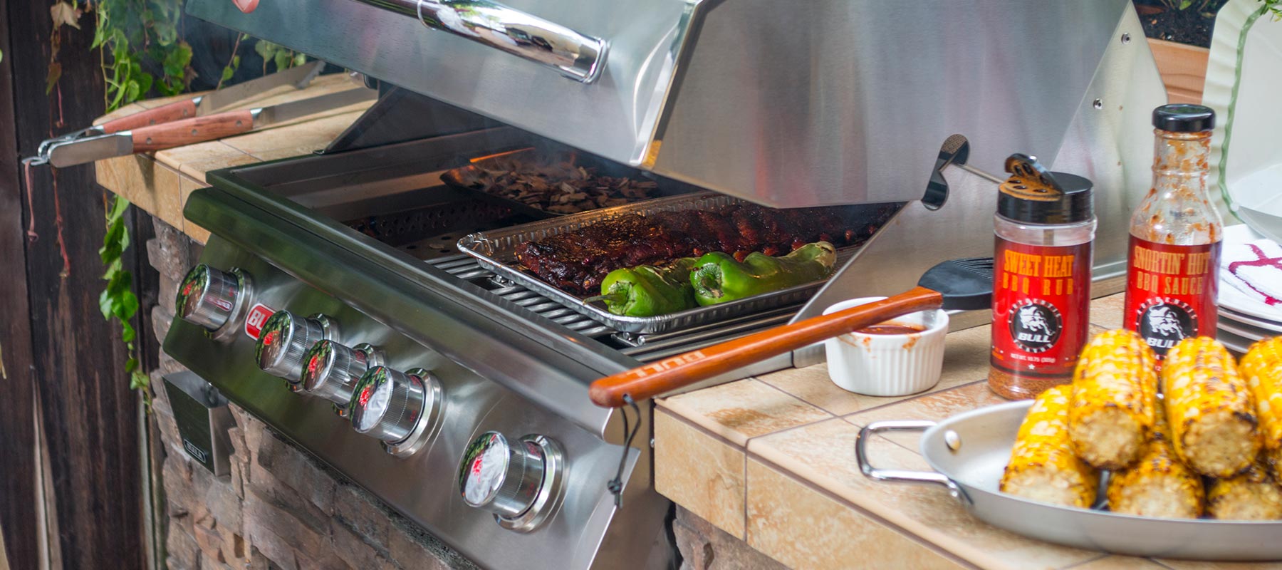 Bull BBQ Angus Elite Outdoor BBQ Grill Head Bull Grills & Spas