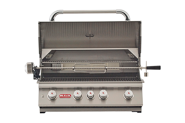 Bull BBQ Angus 30-inch built-in gas grill with four burners