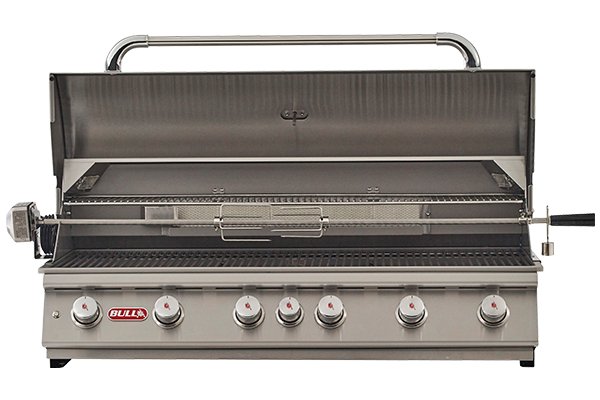 Bull BBQ Diablo 46-inch built-in gas grill with six burners